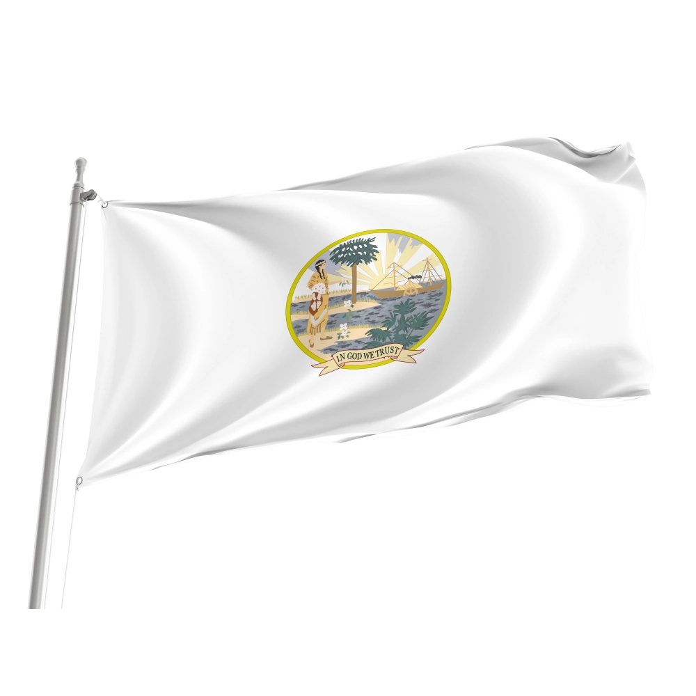 Florida from 1868-1900 Flag for Indoor & Outdoor Use