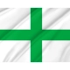 Green Cross Flag for Indoor & Outdoor Use - Imagine 2