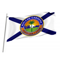 Hialeah Gardens Flag for Indoor & Outdoor Use