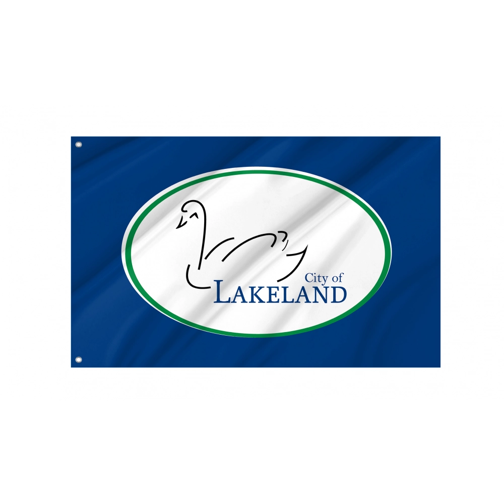 Lakeland City Flag for Indoor & Outdoor Use