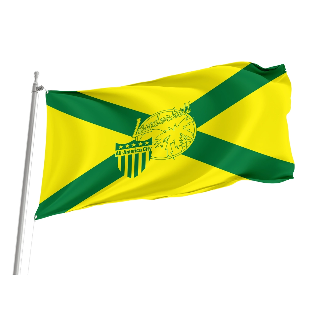 Lauderhill Flag for Indoor & Outdoor Use