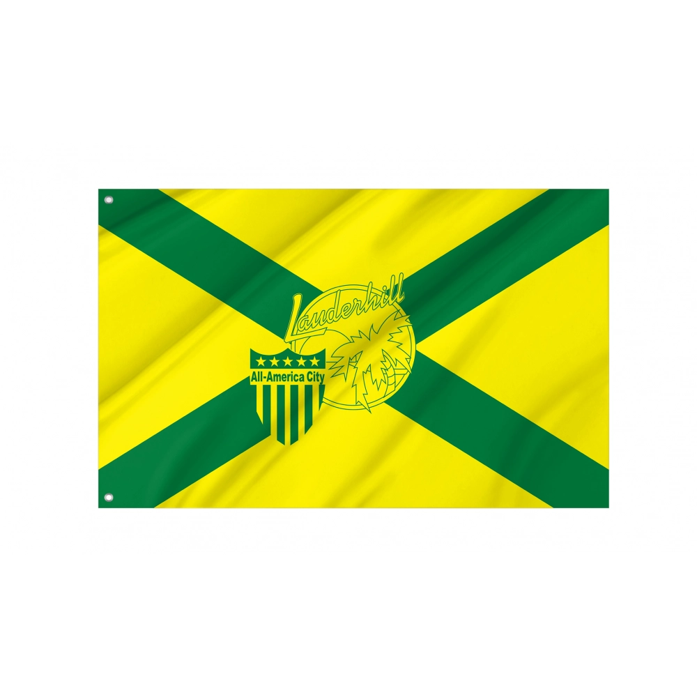 Lauderhill Flag for Indoor & Outdoor Use