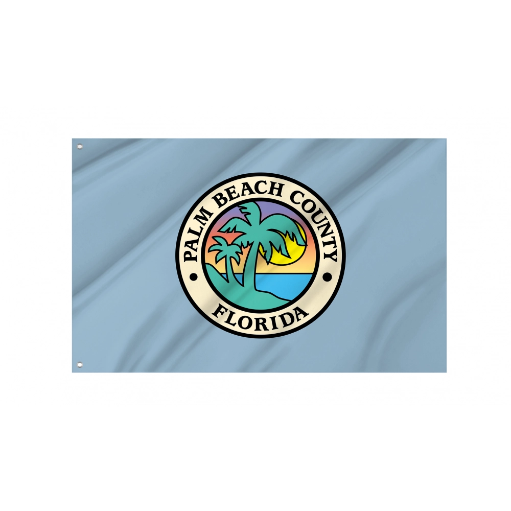 Palm Beach County Flag for Indoor & Outdoor Use