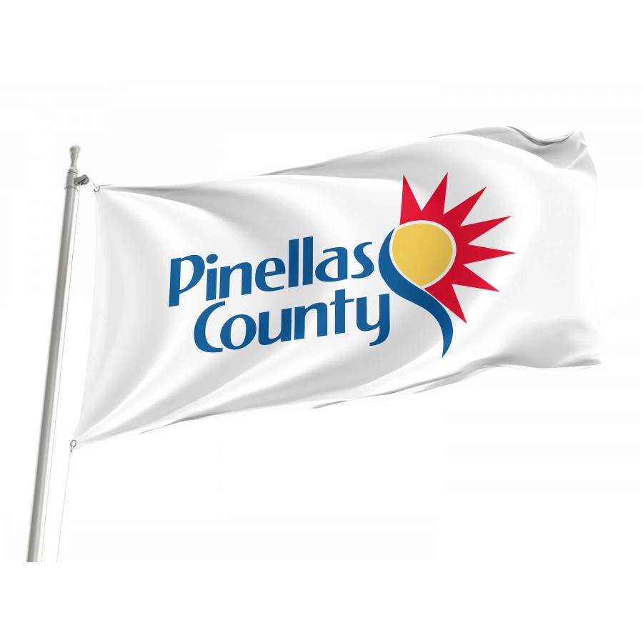 Flag of Pinellas County, Florida, Patriotic Flags, Unique Design Print, Flags for Indoor & Outdoor Use