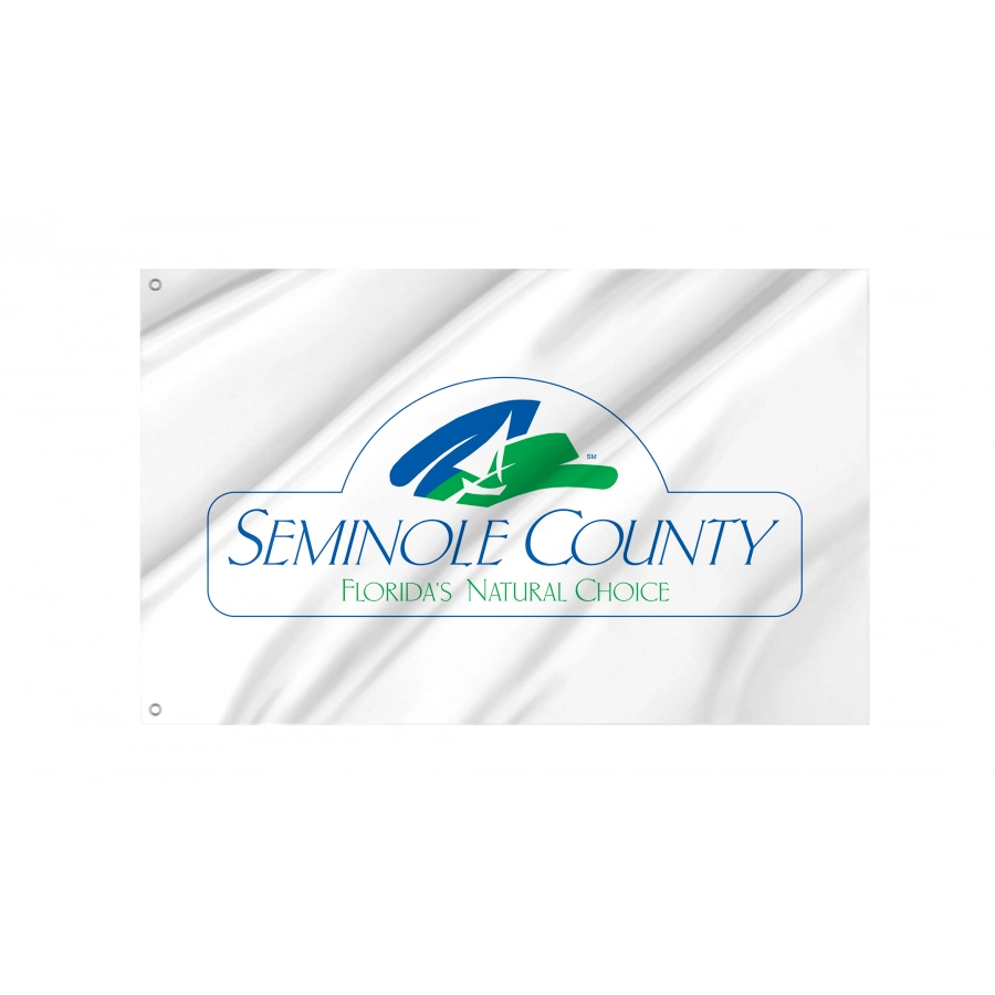 Flag of Seminole County, Florida, Patriotic Flags, Unique Design Print, Flags for Indoor & Outdoor Use