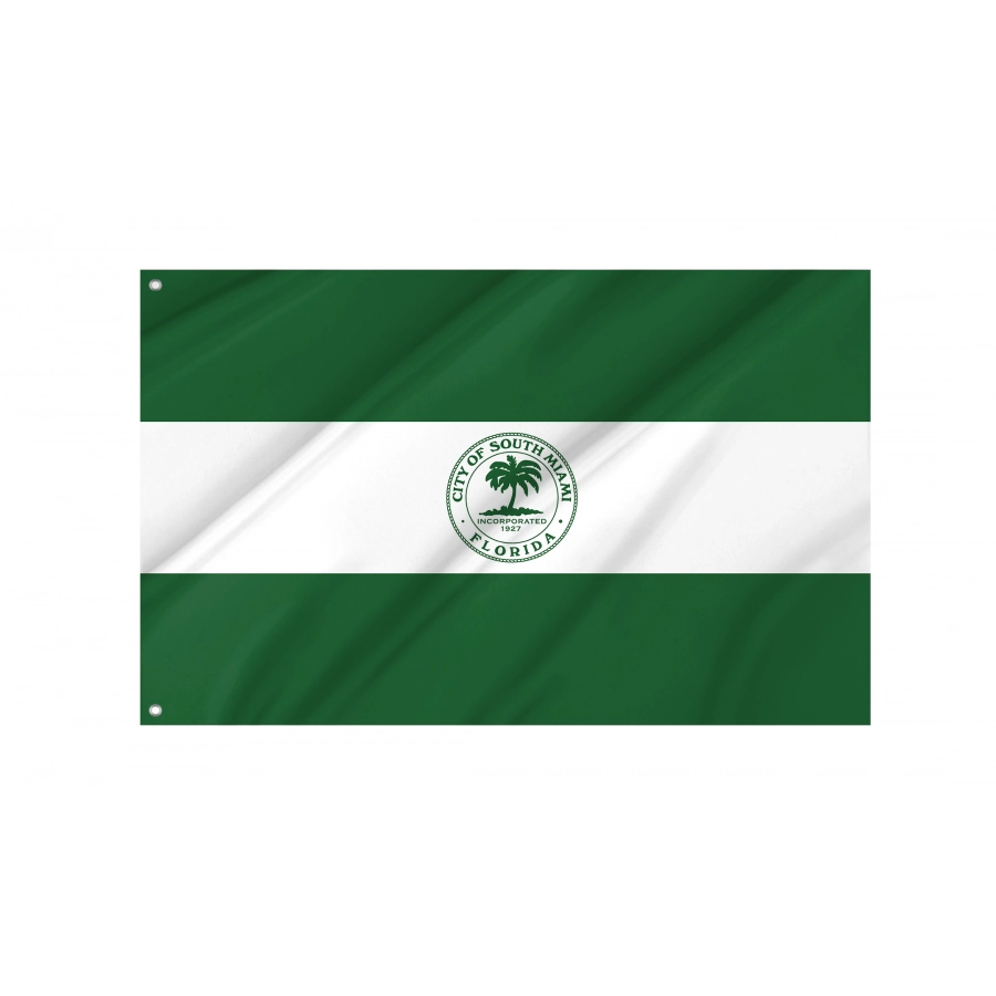 Flag of South Miami, Florida, Patriotic Flags, Unique Design Print, Flags for Indoor & Outdoor Use