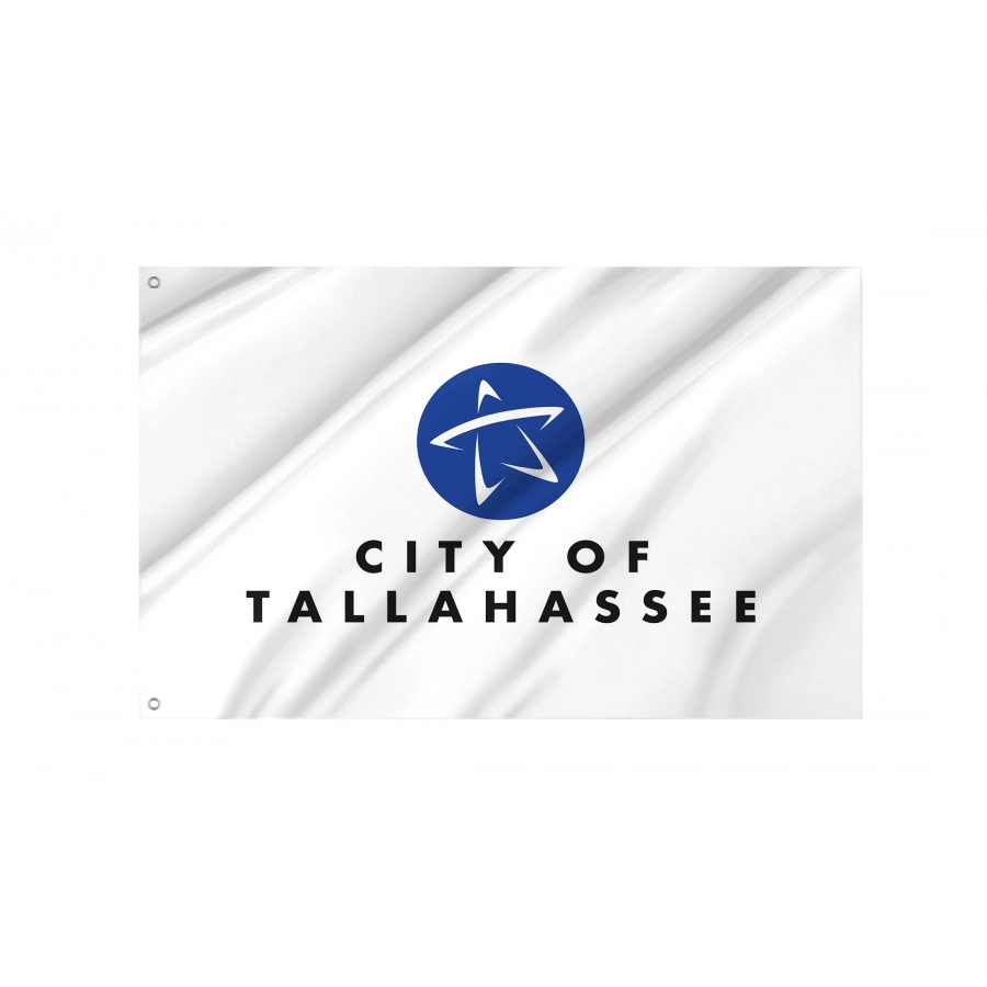 Flag of Tallahassee, Florida 2020, Patriotic Flags, Unique Design Print, Flags for Indoor & Outdoor Use