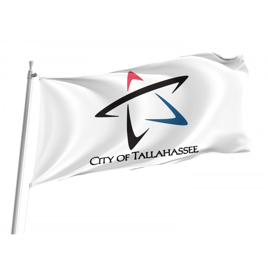 Flag of Tallahassee, Florida, Patriotic Flags, Unique Design Print, Flags for Indoor & Outdoor Use