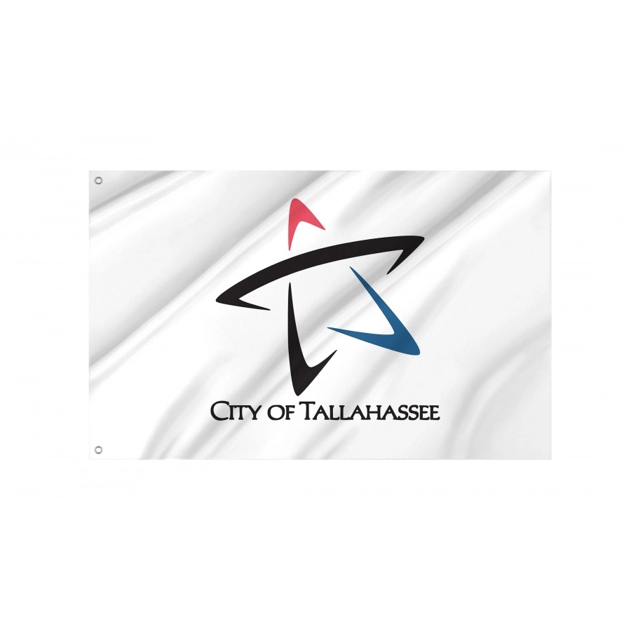 Flag of Tallahassee, Florida, Patriotic Flags, Unique Design Print, Flags for Indoor & Outdoor Use