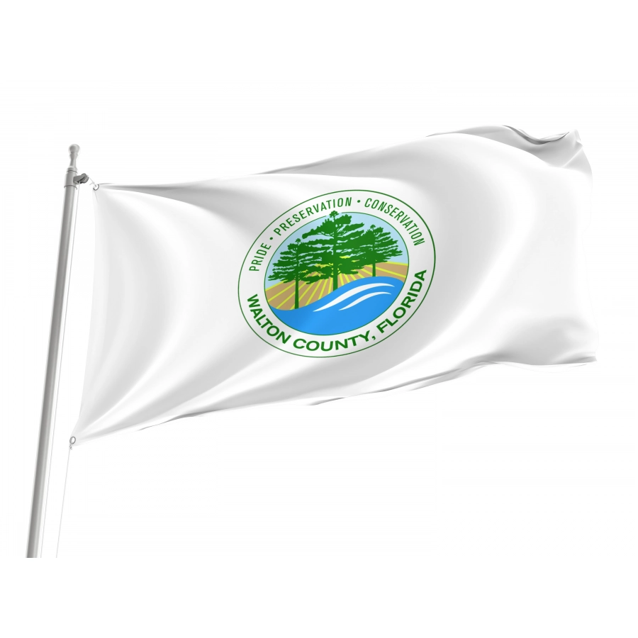 Flag of Walton County, Florida, Patriotic Flags, Unique Design Print, Flags for Indoor & Outdoor Use