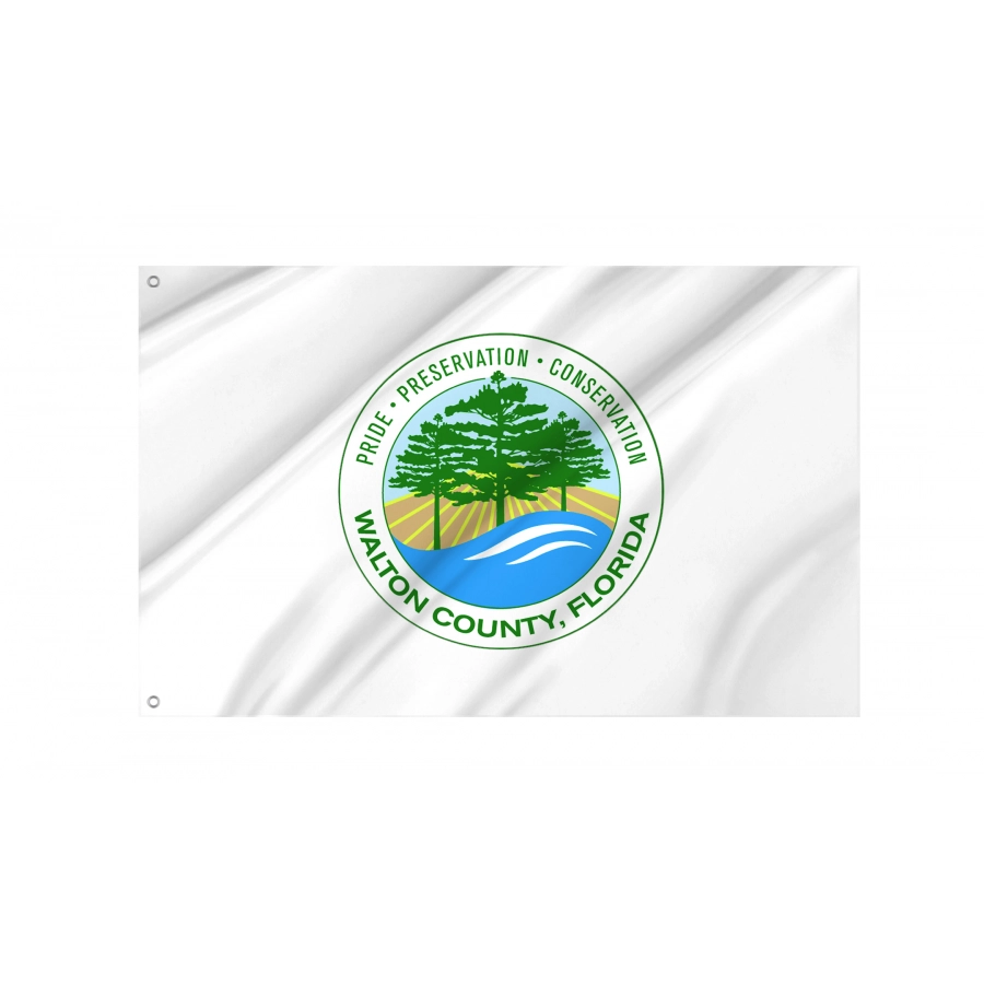 Flag of Walton County, Florida, Patriotic Flags, Unique Design Print, Flags for Indoor & Outdoor Use