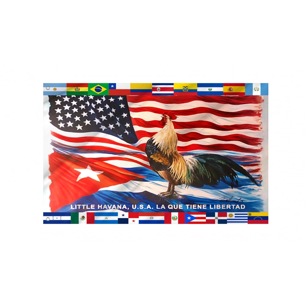 Little Havana Flag for Indoor & Outdoor Use