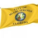 Miami Springs Flag for Indoor & Outdoor Use - Imagine 1