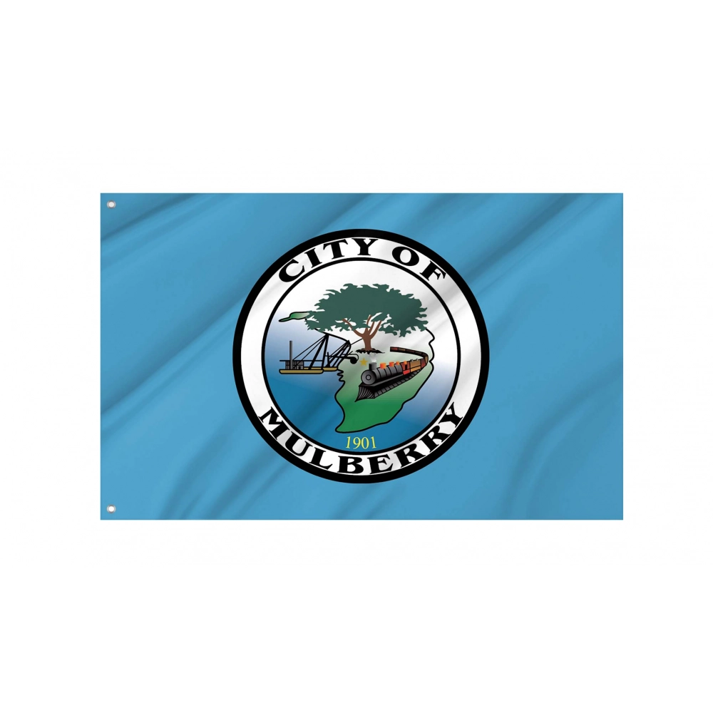 Mulberry Flag for Indoor & Outdoor Use