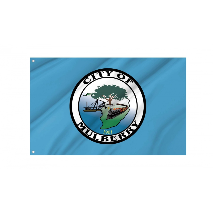 Mulberry Flag for Indoor & Outdoor Use, USA175