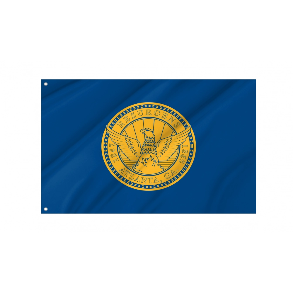 Atlanta Flag for Indoor & Outdoor Use