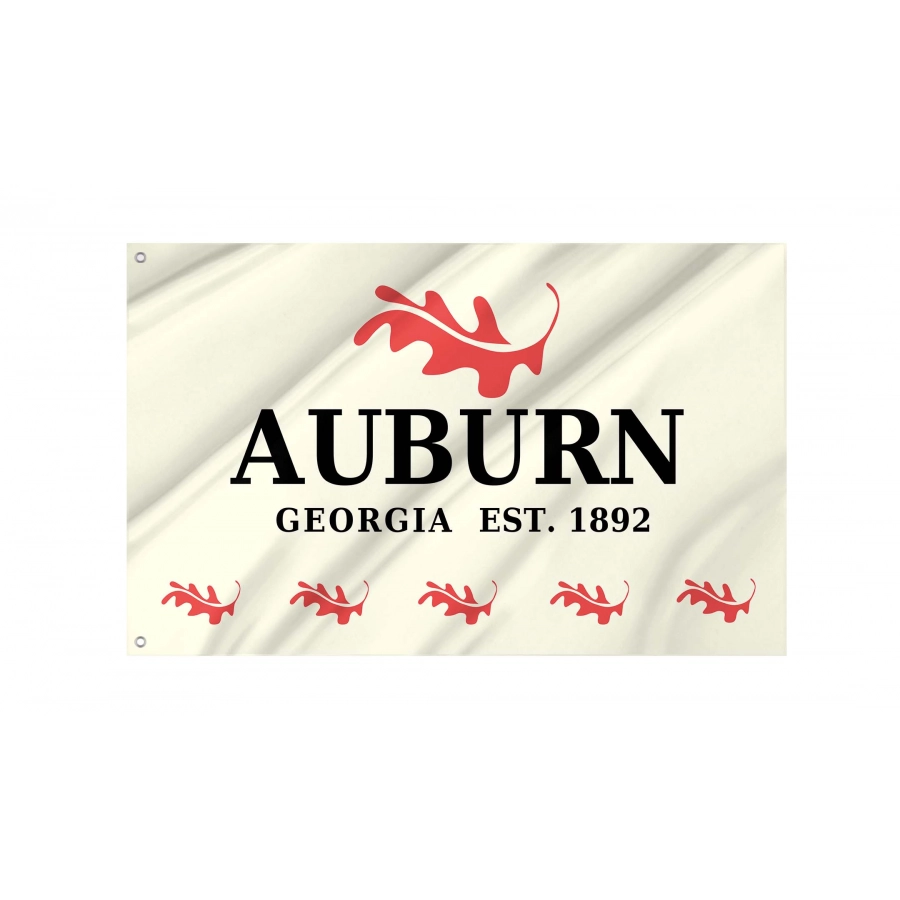 Auburn est. 1892 Flag for Indoor & Outdoor Use, USA184