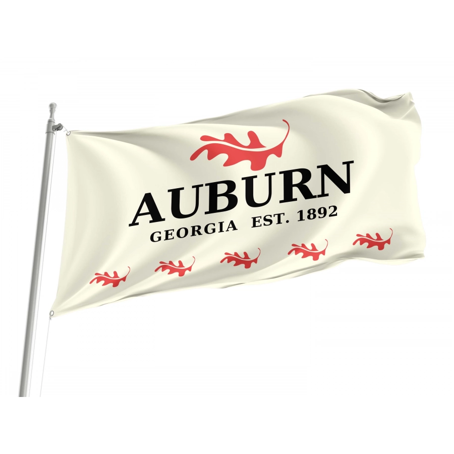 Auburn est. 1892 Flag for Indoor & Outdoor Use, USA184