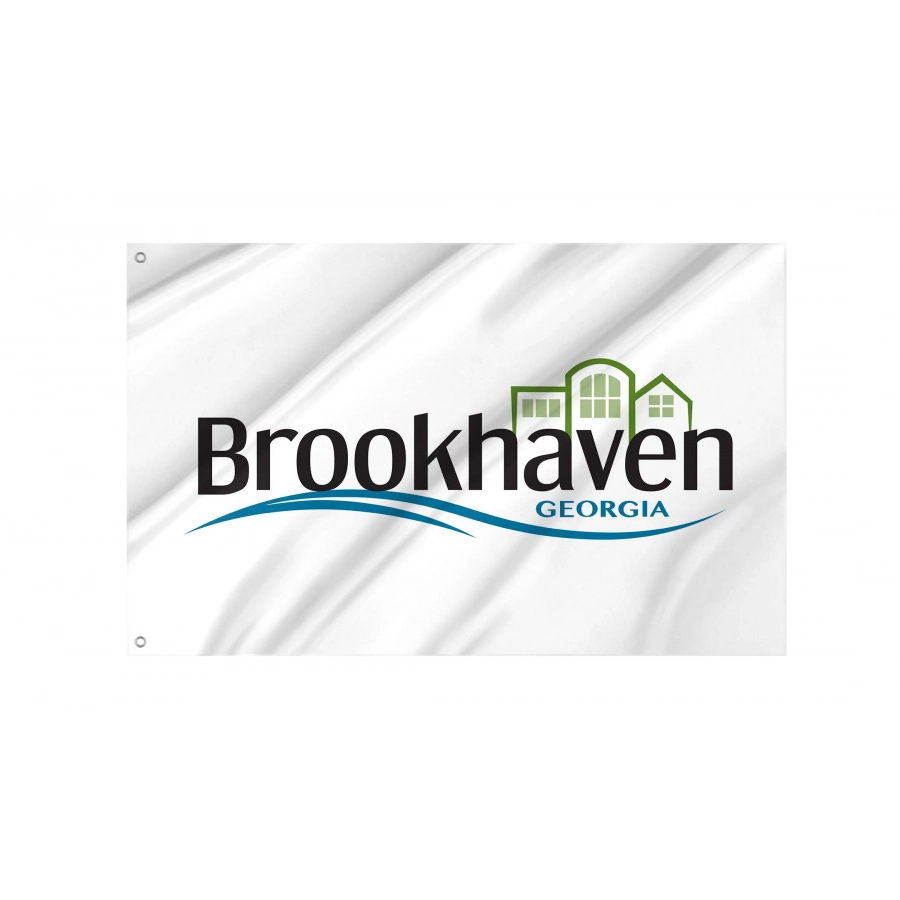 Brookhaven Flag for Indoor & Outdoor Use, USA185
