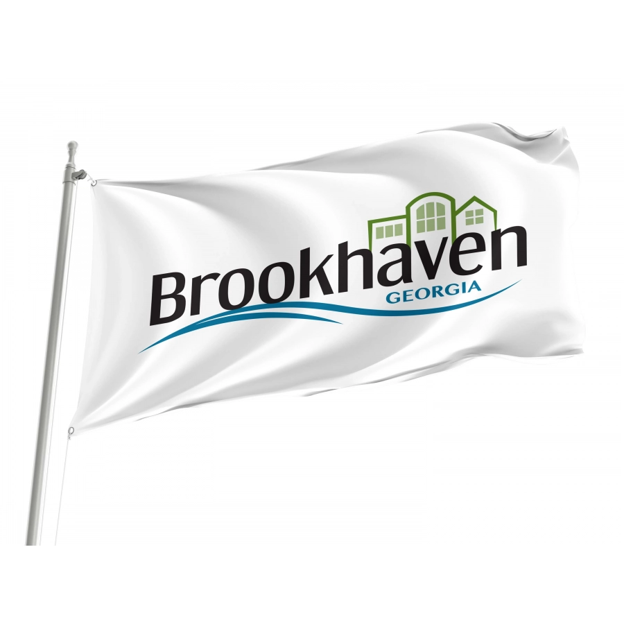 Brookhaven Flag for Indoor & Outdoor Use, USA185