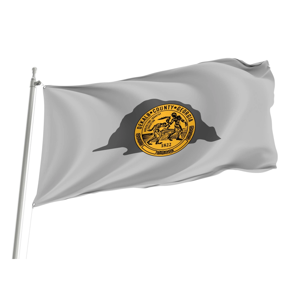 DeKalb County Flag for Indoor & Outdoor Use