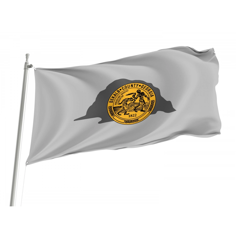 DeKalb County Flag for Indoor & Outdoor Use, USA179