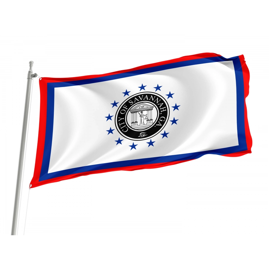 Savannah Flag for Indoor & Outdoor Use, USA188
