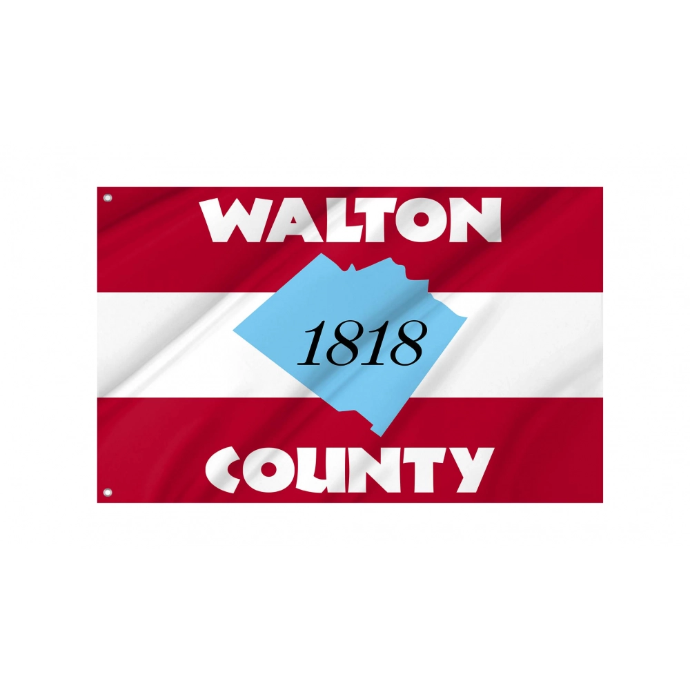 Walton County Flag for Indoor & Outdoor Use