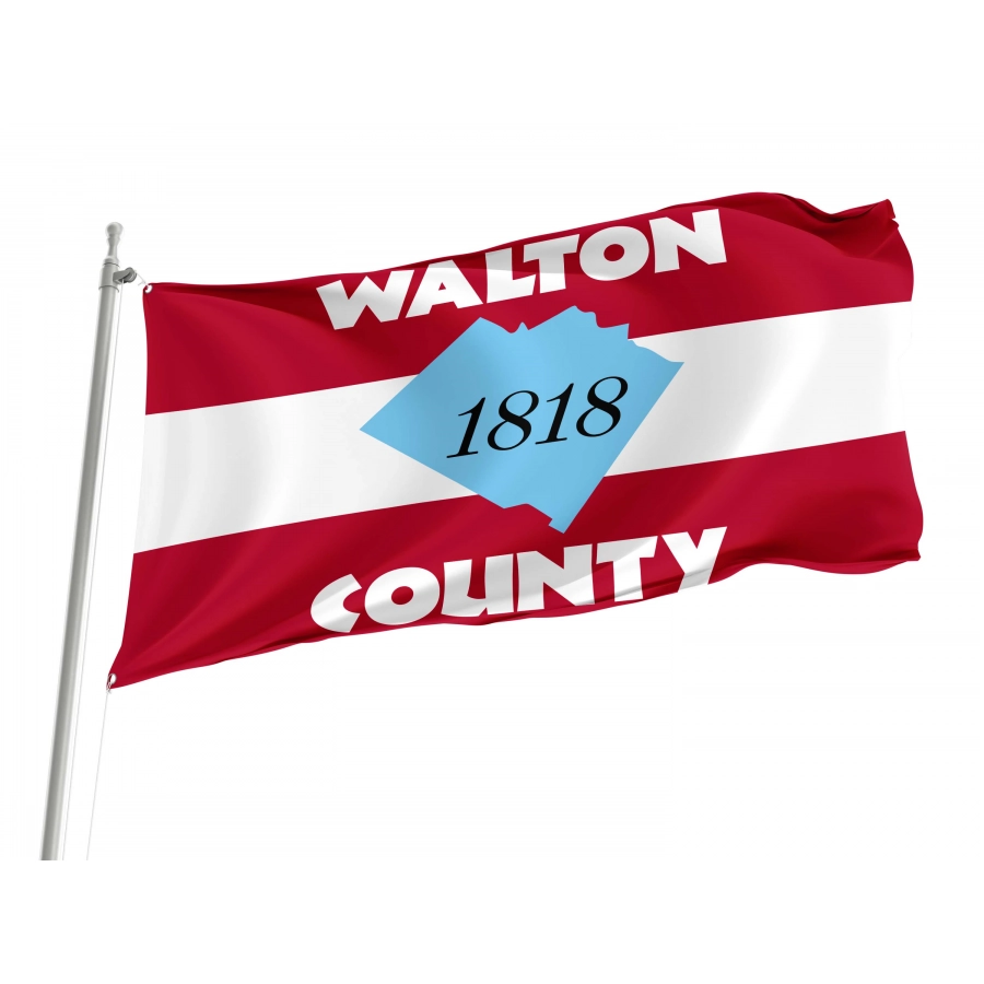 Walton County Flag for Indoor & Outdoor Use, USA182