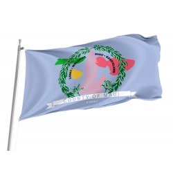 Maui County Flag for Indoor & Outdoor Use