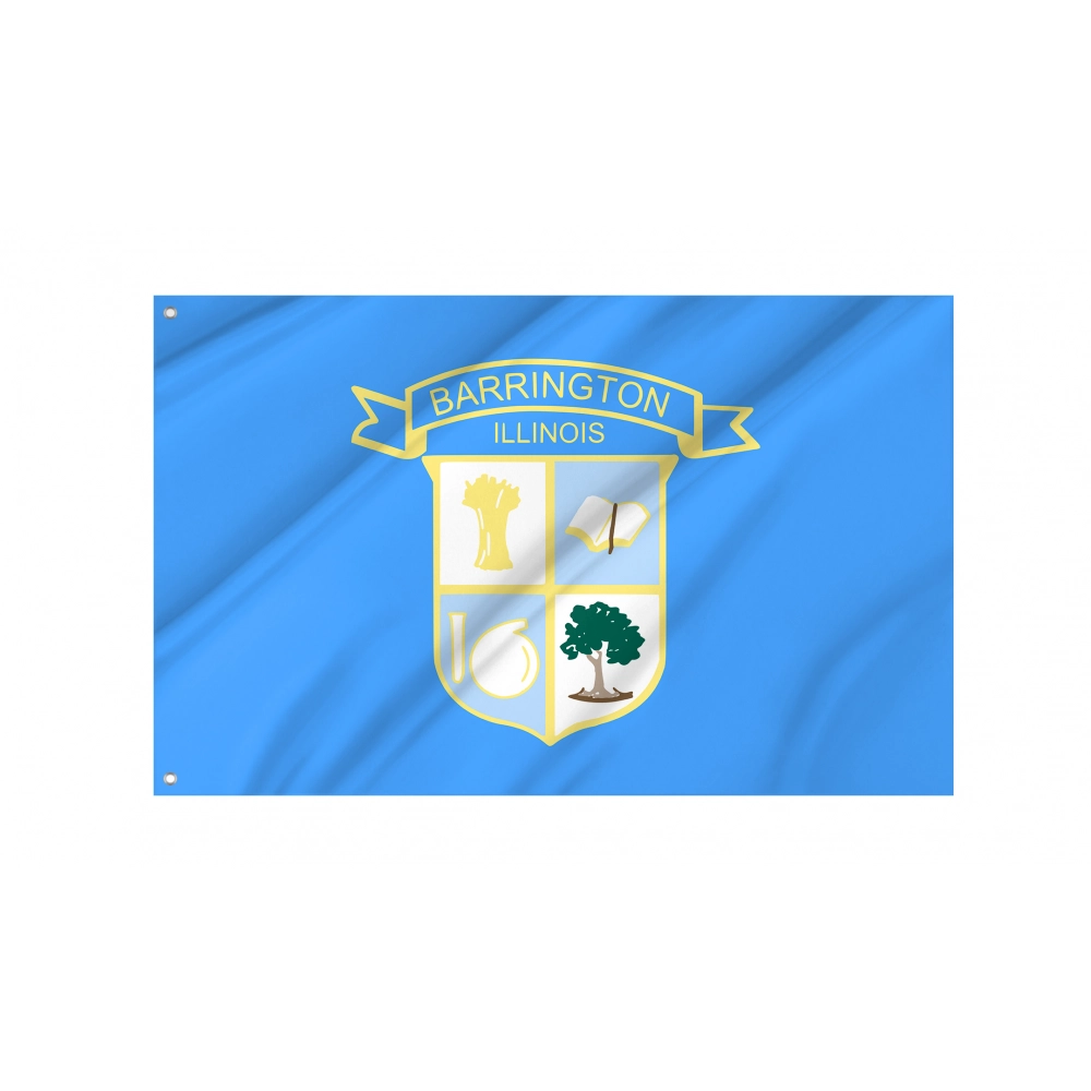 Barrington Flag for Indoor & Outdoor Use Barrington Flag for Indoor & Outdoor Use