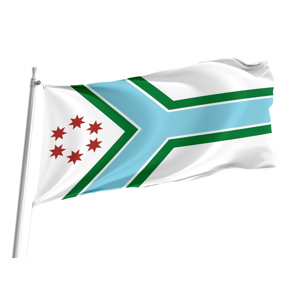 Cook County, Illinois Flag for Indoor & Outdoor Use