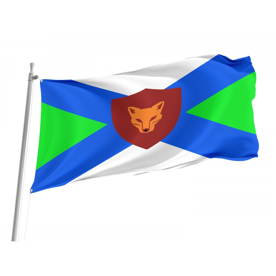Flag of Fox River Grove, Illinois, Patriotic Flags, Unique Design Print, Flags for Indoor & Outdoor Use