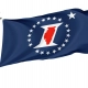 Illinois Sesquicentennial Flag for Indoor & Outdoor Use - Imagine 1