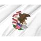 Illinois 1915-1969 Flag for Indoor & Outdoor Use - Imagine 2