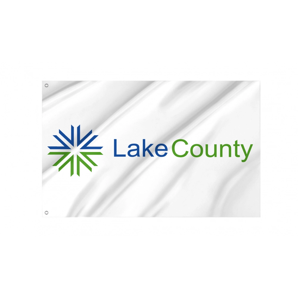 Lake County, Illinois Flag for Indoor & Outdoor Use