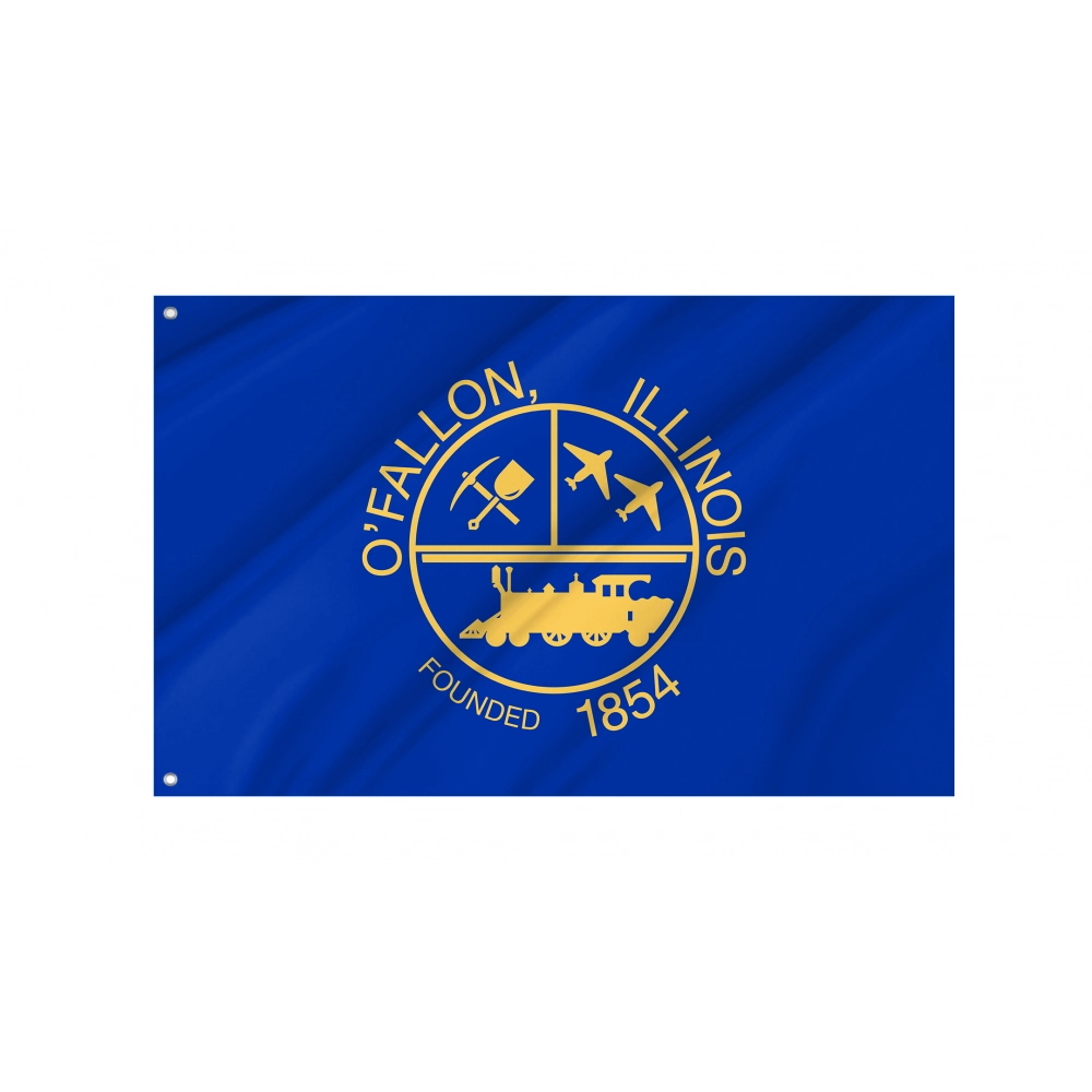 O'Fallon Flag for Indoor & Outdoor Use