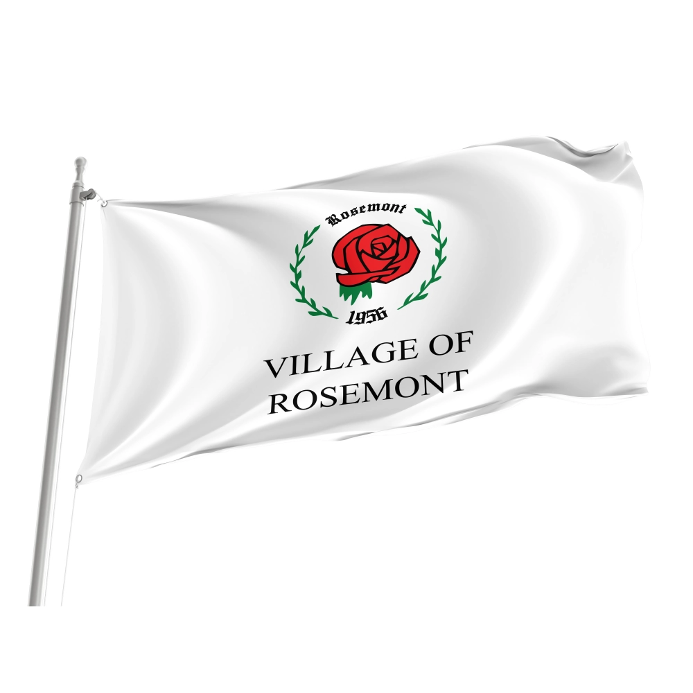 Rosemont Flag for Indoor & Outdoor Use