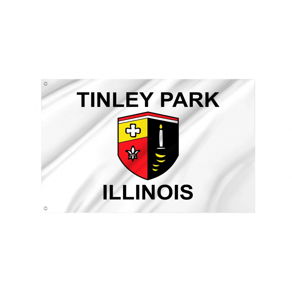 Tinley Park Flag for Indoor & Outdoor Use