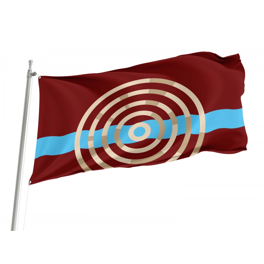 Lockport Flag for Indoor & Outdoor Use, USA194