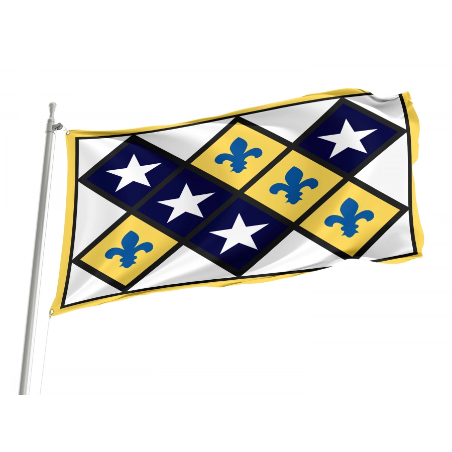 Prairie du Rocher Flag for Indoor & Outdoor Use, USA195