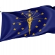 Indiana State Flag for Indoor & Outdoor Use - Imagine 1