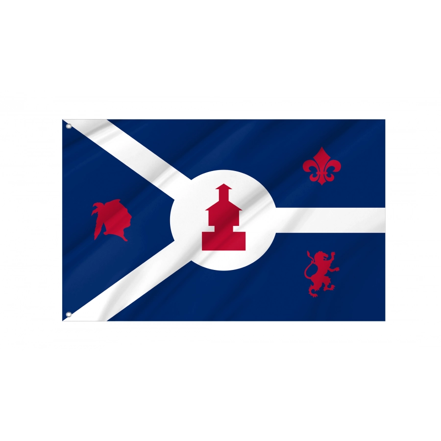 Flag of Wayne, Indiana, Patriotic Flags, Unique Design Print, Flags for Indoor & Outdoor Use
