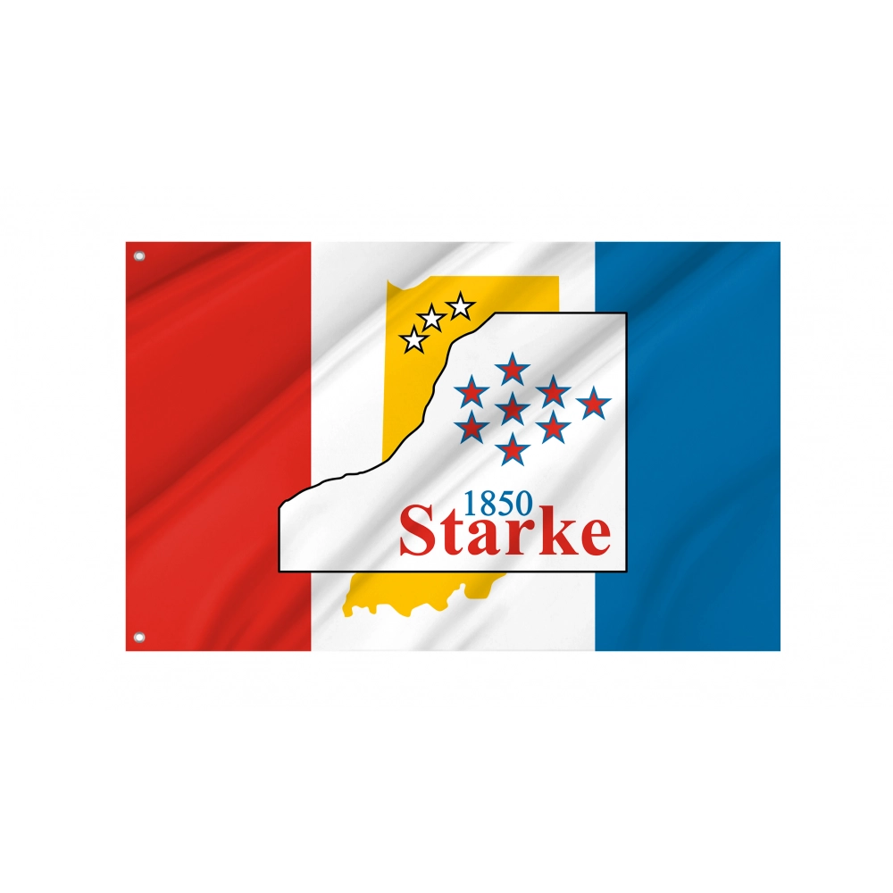 Starke County Flag for Indoor & Outdoor Use
