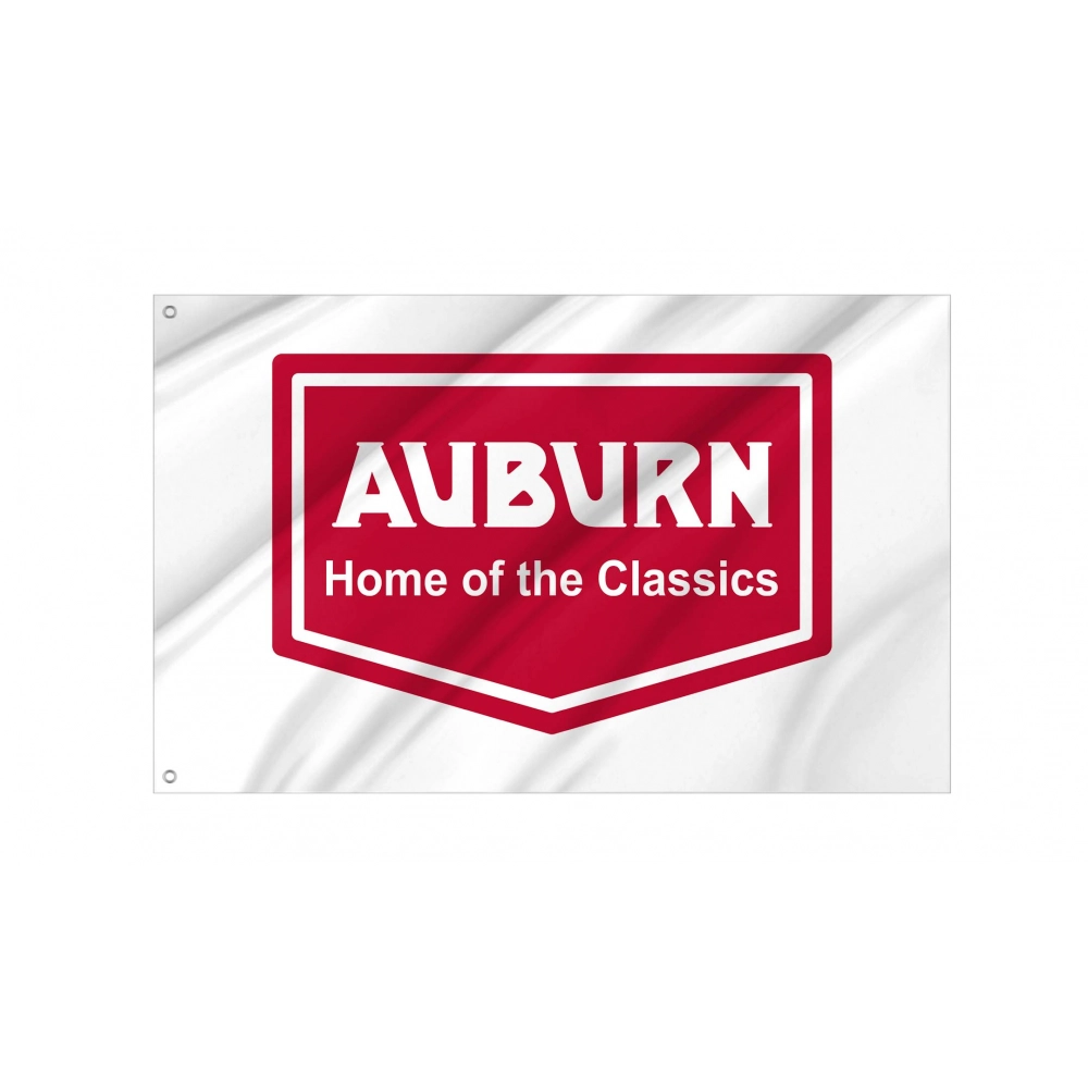 Auburn, Indiana Flag for Indoor & Outdoor Use Auburn, Indiana Flag for Indoor & Outdoor Use