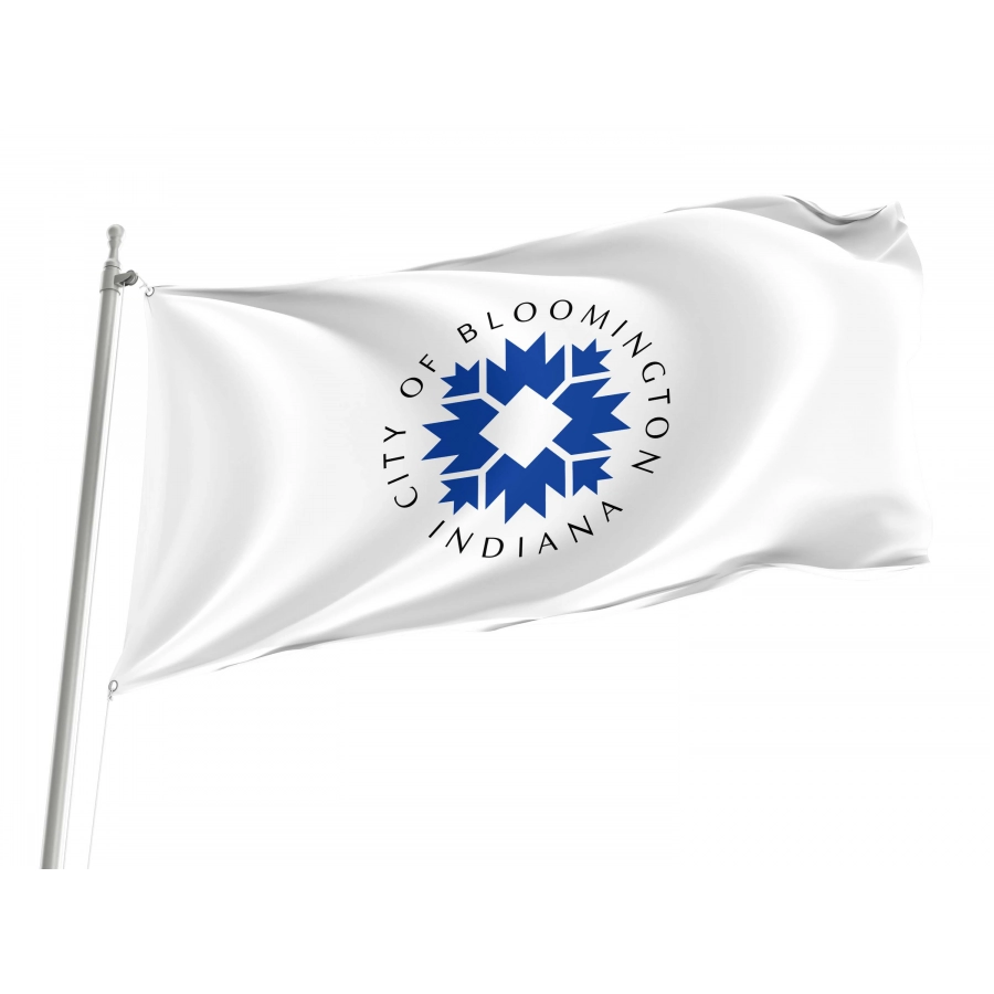 Bloomington Flag for Indoor & Outdoor Use - Shopflagworld Bloomington Flag for Indoor & Outdoor Use, USA216