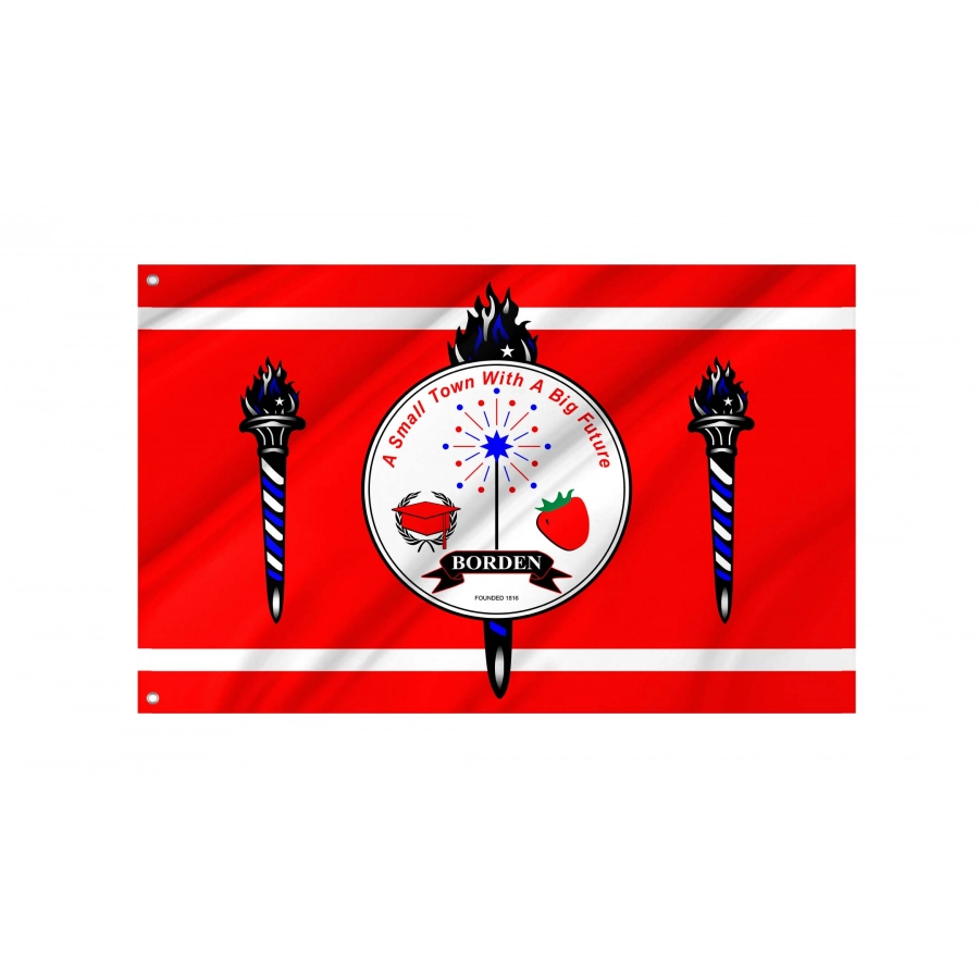 Borden Flag for Indoor & Outdoor Use - Shopflagworld Borden Flag for Indoor & Outdoor Use, USA217