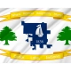 Cedar Lake Flag for Indoor & Outdoor Use - Imagine 2 - Shopflagworld Cedar Lake Flag for Indoor & Outdoor Use - Imagine 2