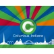 Columbus, Indiana Flag for Indoor & Outdoor Use - Imagine 2 - Shopflagworld Columbus, Indiana Flag for Indoor & Outdoor Use - Imagine 2