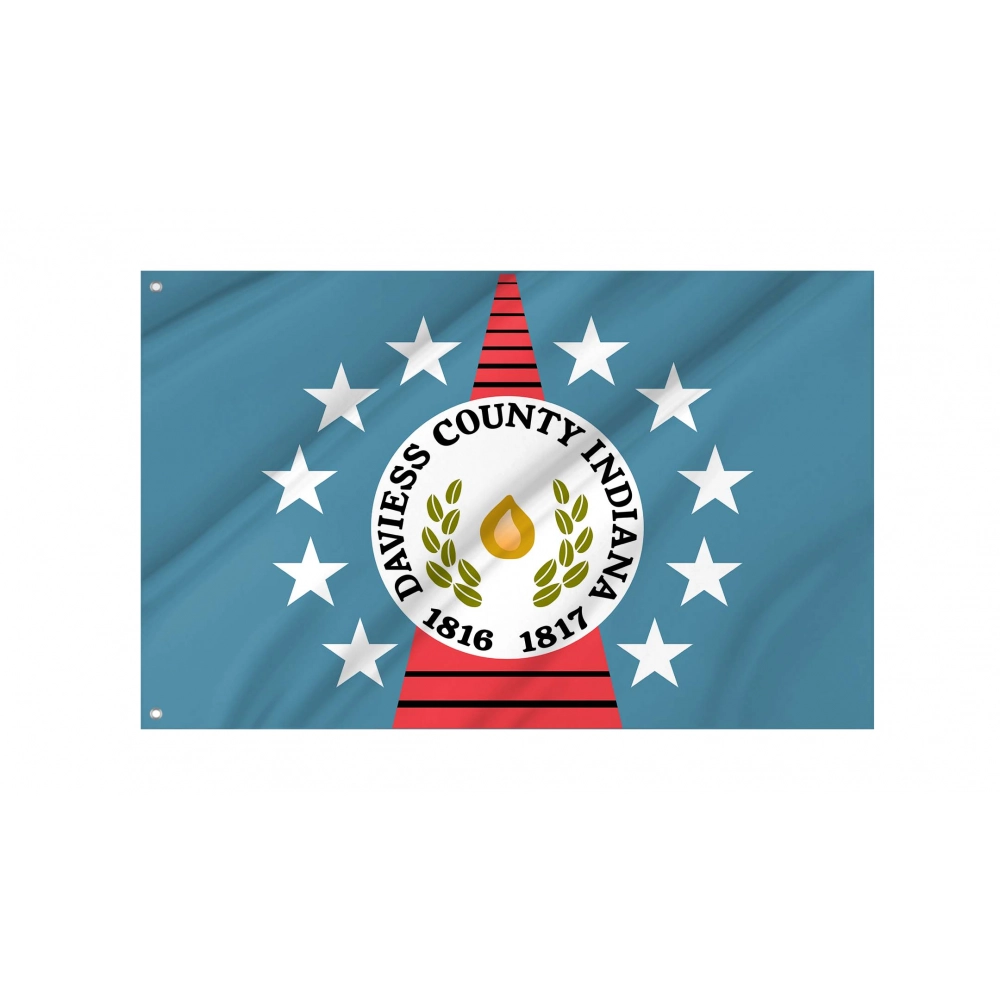 Daviess County Flag for Indoor & Outdoor Use